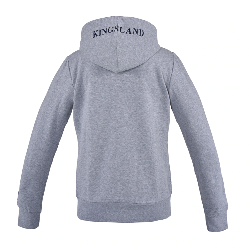 Kingsland Classic Unisex Sweat Jacket - Grey-1